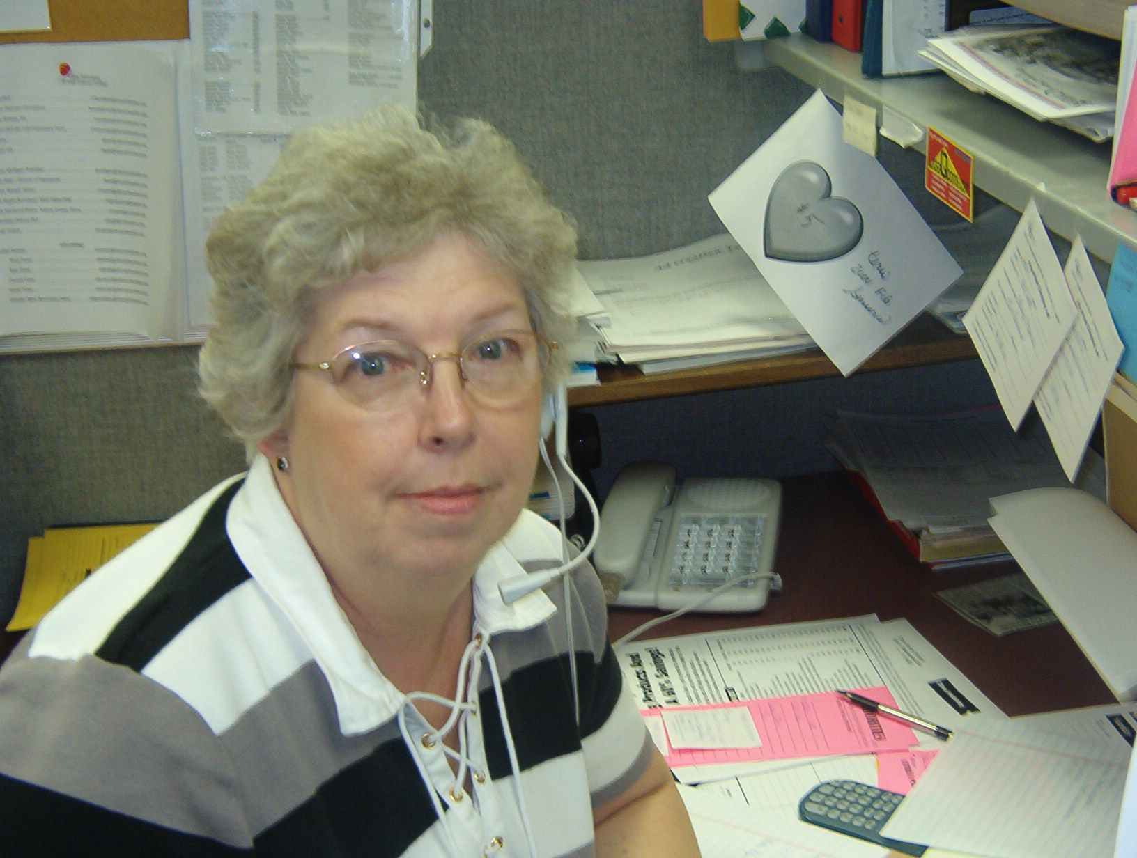Inside salesperson Terri Norton